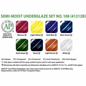 Semi-Moist Underglaze 108